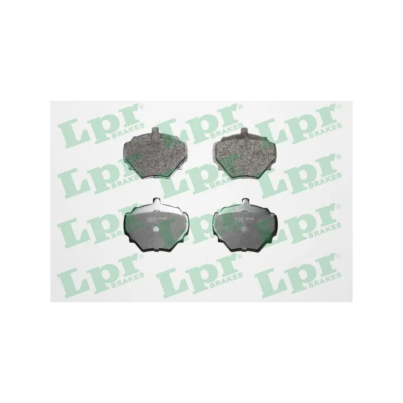 Jeu de 4 plaquettes de frein arrière LPR 05P392