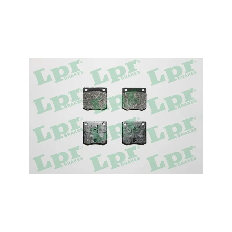 Jeu de 4 plaquettes de frein arrière LPR 05P394
