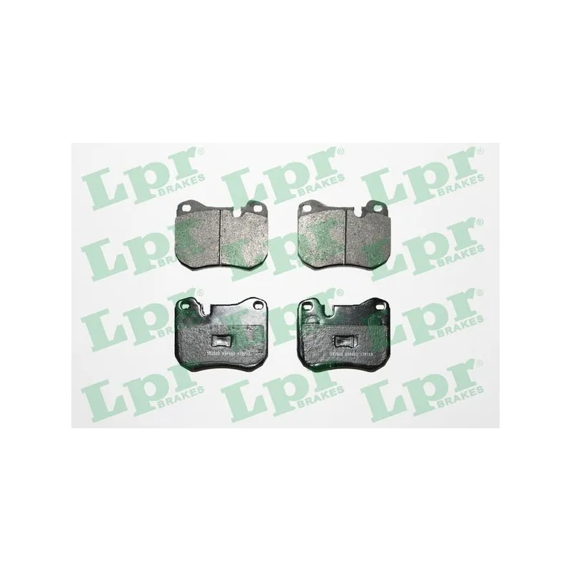 Jeu de 4 plaquettes de frein avant LPR 05P402