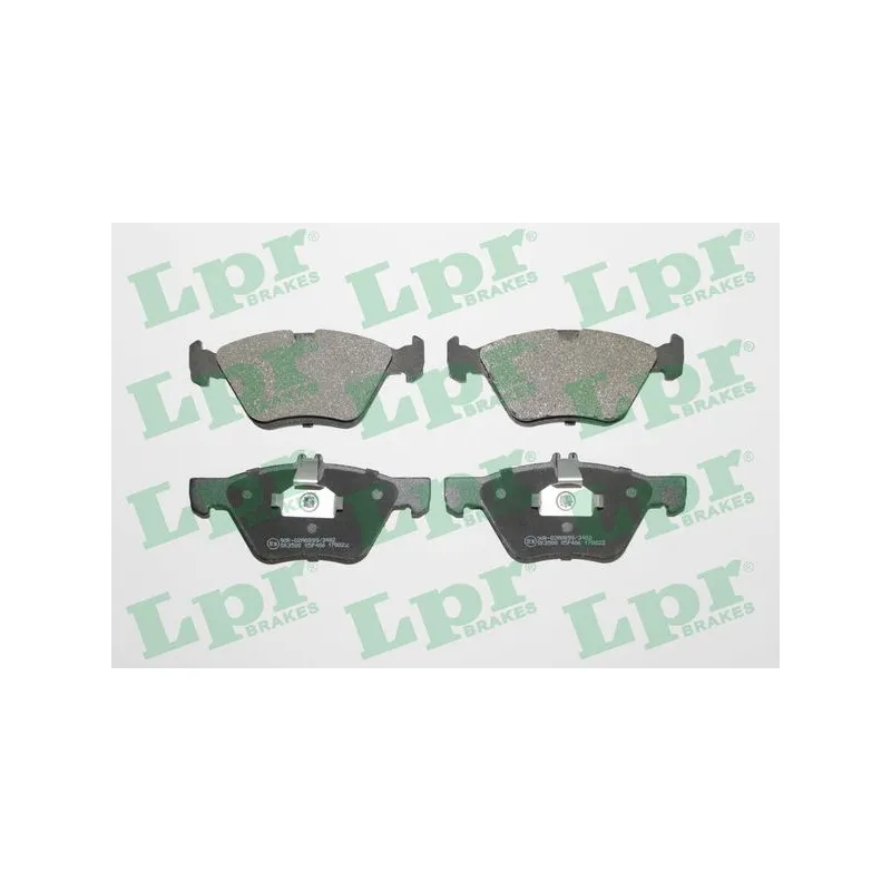 Jeu de 4 plaquettes de frein avant LPR 05P406