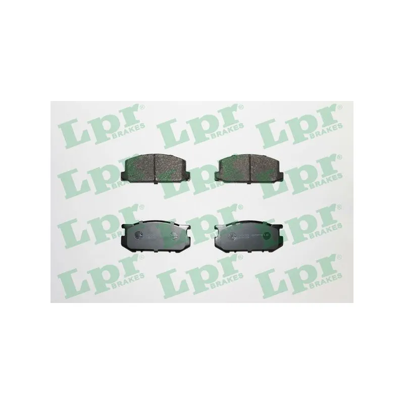 Jeu de 4 plaquettes de frein avant LPR 05P416