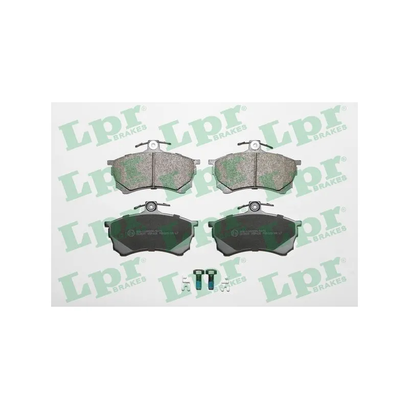 Jeu de 4 plaquettes de frein avant LPR 05P420