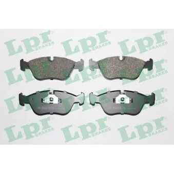 Jeu de 4 plaquettes de frein avant LPR 05P436
