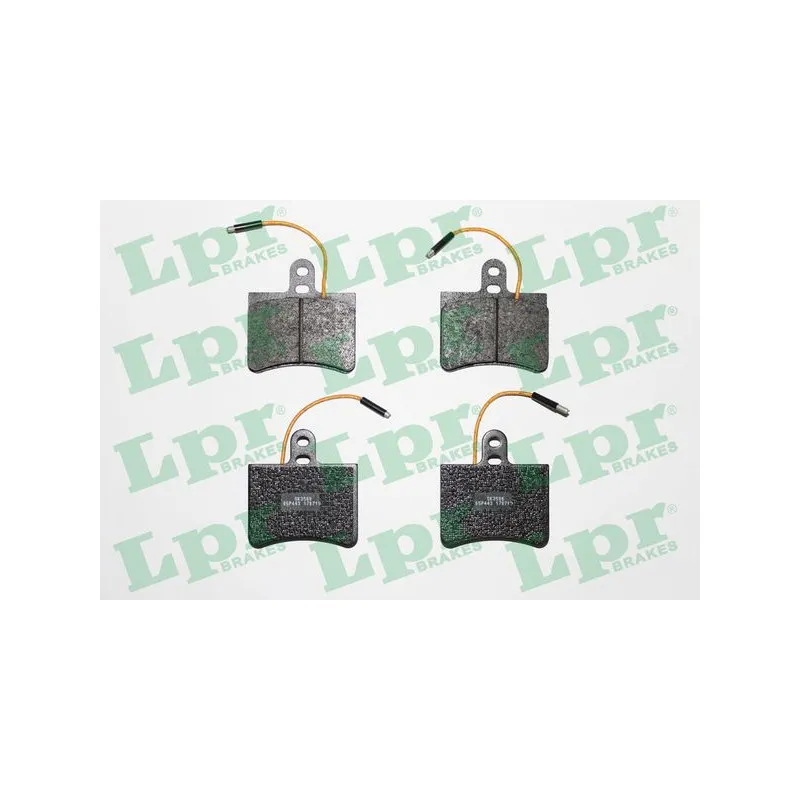 Jeu de 4 plaquettes de frein avant LPR 05P443