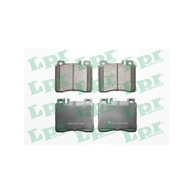 Jeu de 4 plaquettes de frein avant LPR 05P446