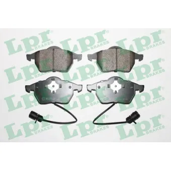 Jeu de 4 plaquettes de frein avant LPR 05P453