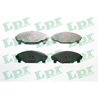 Jeu de 4 plaquettes de frein avant LPR 05P457