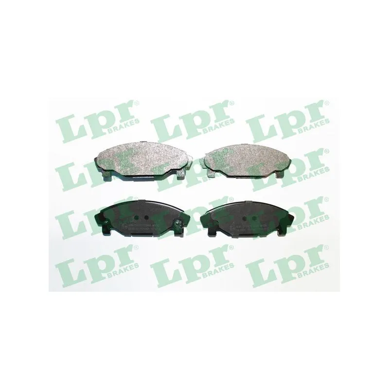 Jeu de 4 plaquettes de frein avant LPR 05P457