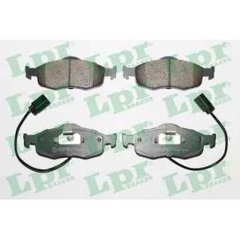 Jeu de 4 plaquettes de frein avant LPR 05P461