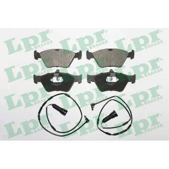 Jeu de 4 plaquettes de frein avant LPR 05P465A