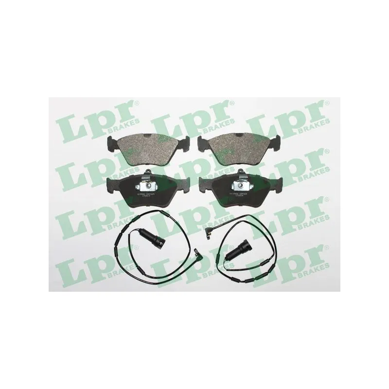 Jeu de 4 plaquettes de frein avant LPR 05P465A