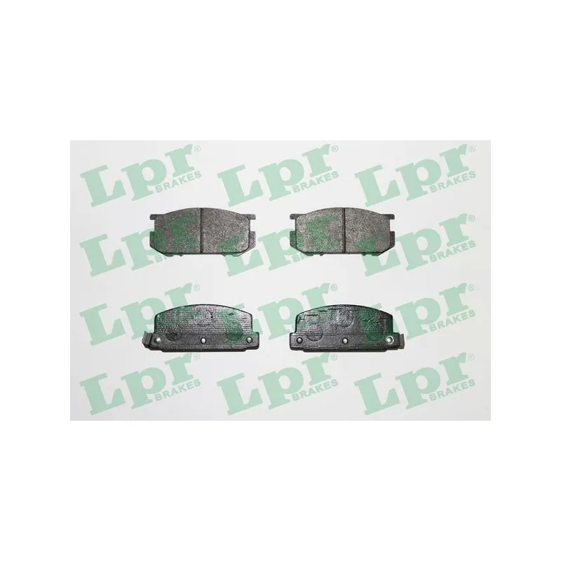 Jeu de 4 plaquettes de frein avant LPR 05P467