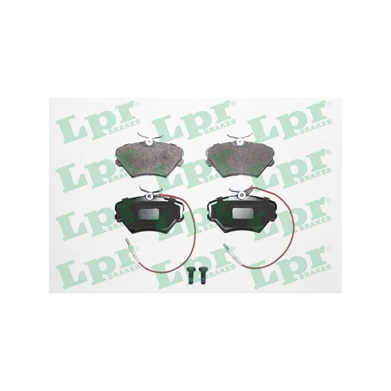 Jeu de 4 plaquettes de frein avant LPR 05P469