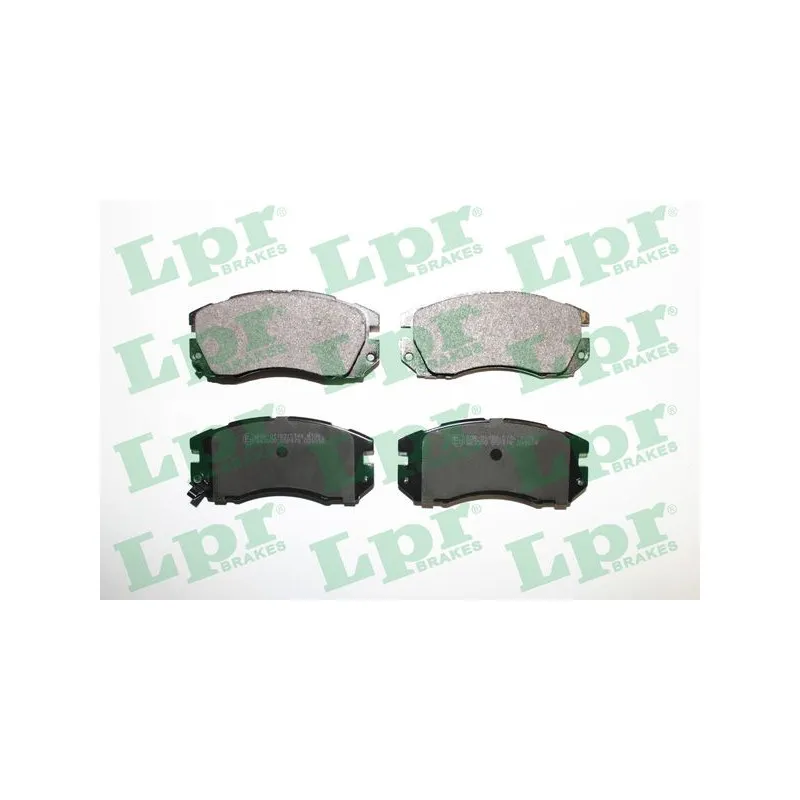 Jeu de 4 plaquettes de frein avant LPR 05P479