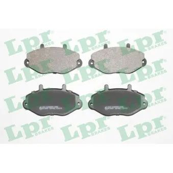 Jeu de 4 plaquettes de frein avant LPR 05P482