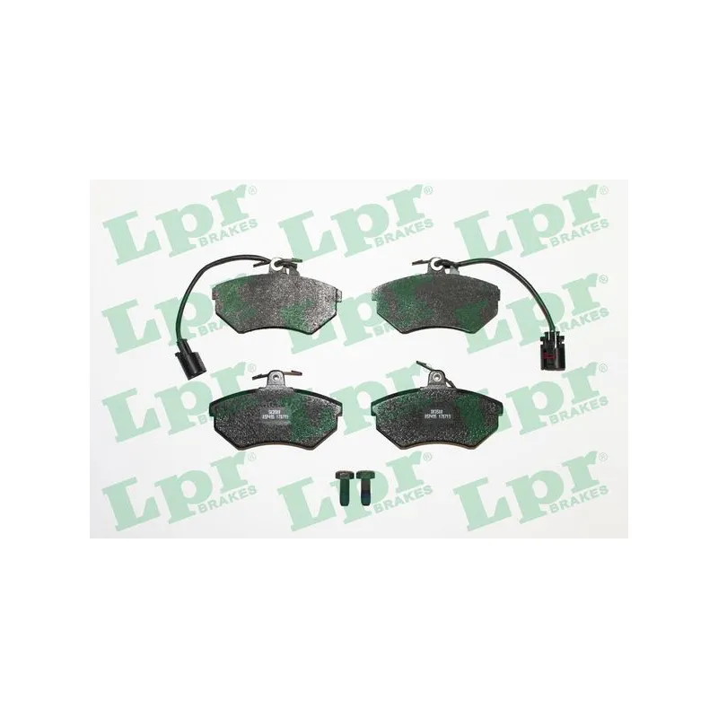 Jeu de 4 plaquettes de frein avant LPR 05P495