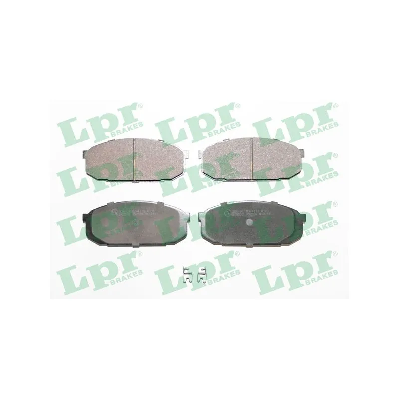 Jeu de 4 plaquettes de frein avant LPR 05P526