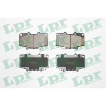 Jeu de 4 plaquettes de frein avant LPR 05P537