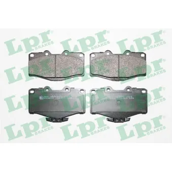 Jeu de 4 plaquettes de frein avant LPR 05P538