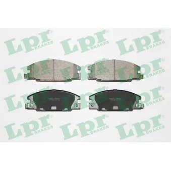 Jeu de 4 plaquettes de frein avant LPR 05P544