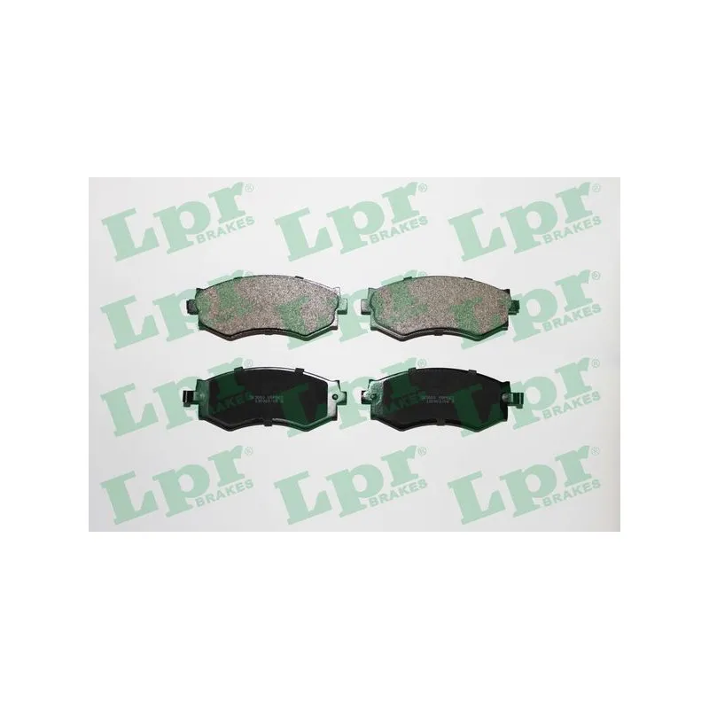 Jeu de 4 plaquettes de frein avant LPR 05P563