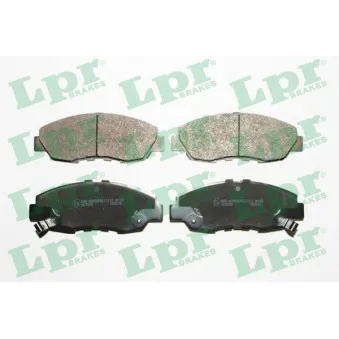 Jeu de 4 plaquettes de frein avant LPR 05P566