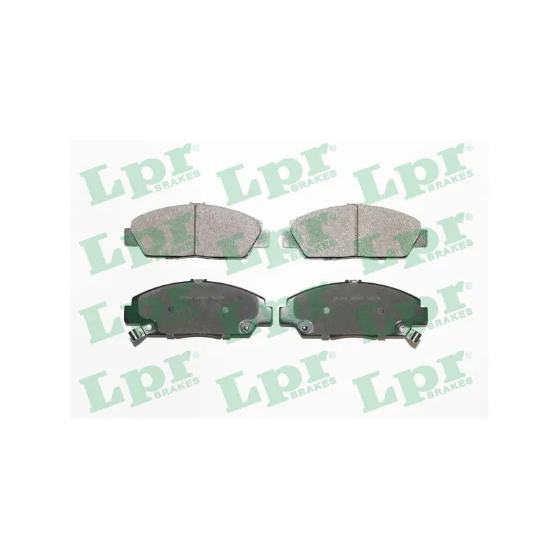Jeu de 4 plaquettes de frein avant LPR 05P567