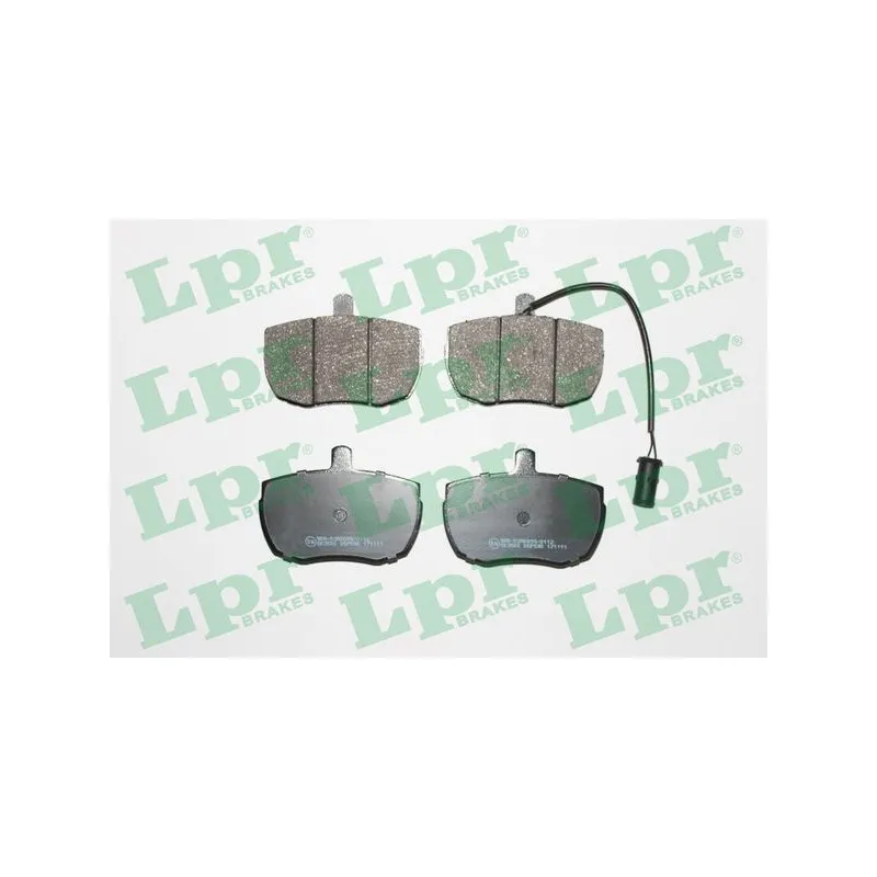 Jeu de 4 plaquettes de frein avant LPR 05P590