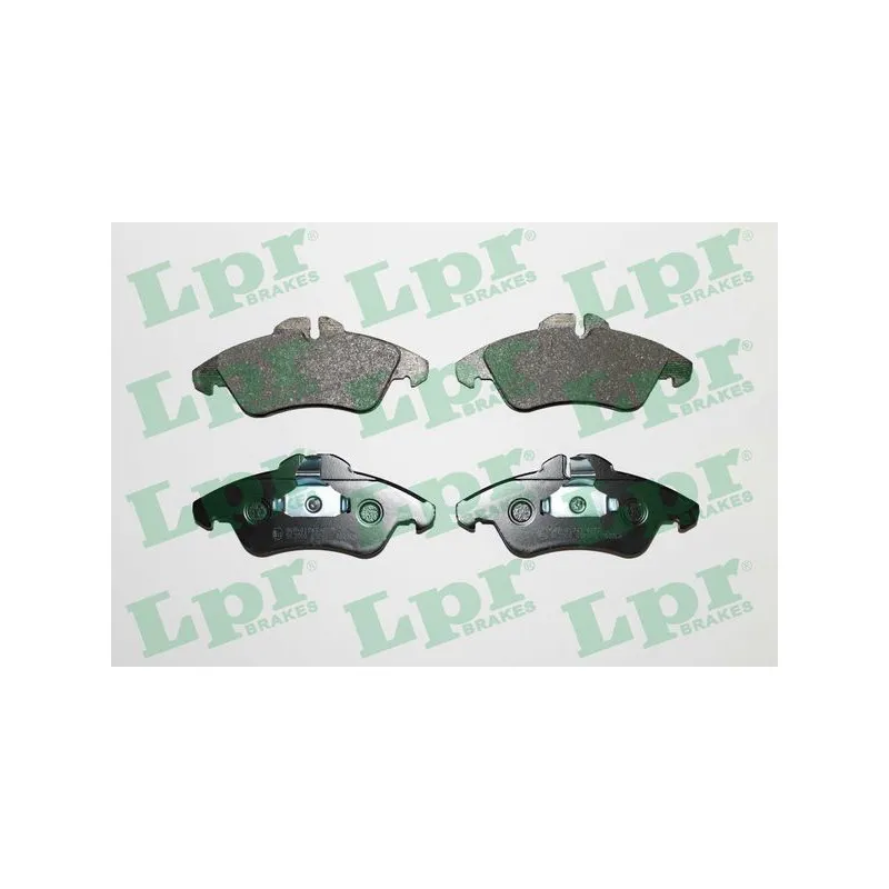 Jeu de 4 plaquettes de frein avant LPR 05P608