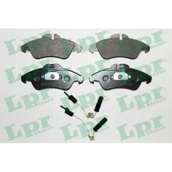 Jeu de 4 plaquettes de frein avant LPR 05P608A