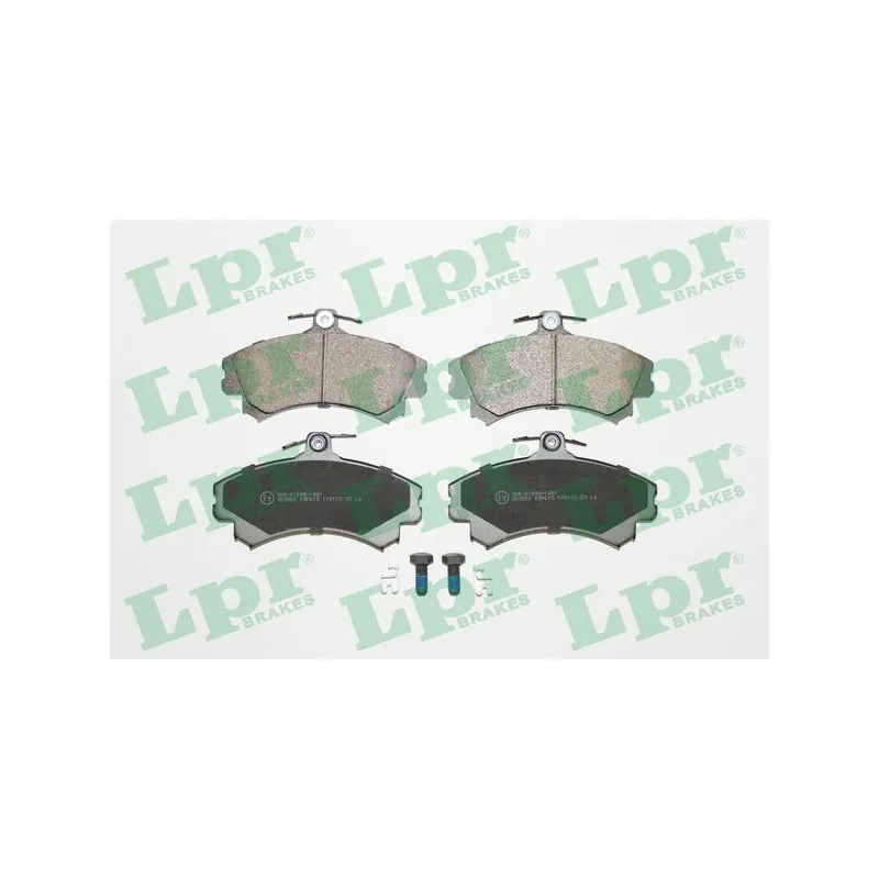 Jeu de 4 plaquettes de frein avant LPR 05P615