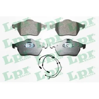 Jeu de 4 plaquettes de frein avant LPR 05P635A