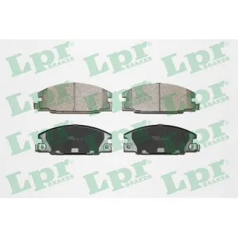 Jeu de 4 plaquettes de frein avant LPR 05P685