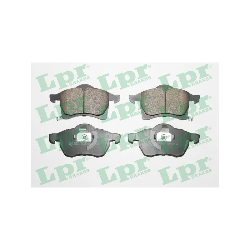 Jeu de 4 plaquettes de frein avant LPR 05P690