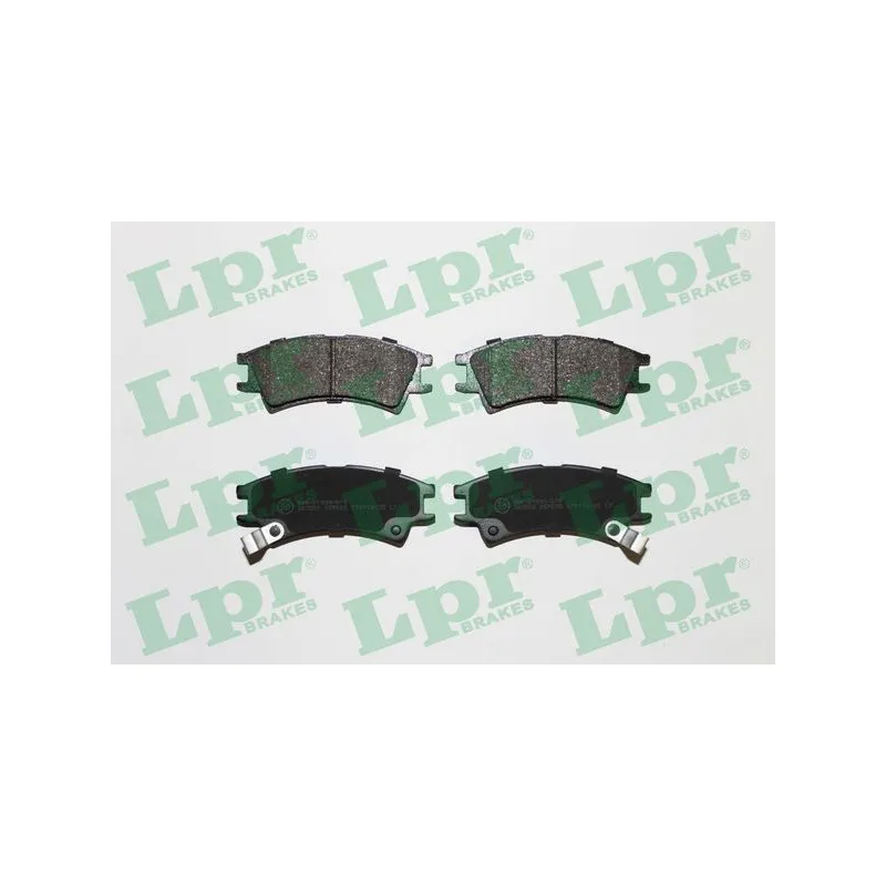 Jeu de 4 plaquettes de frein avant LPR 05P695