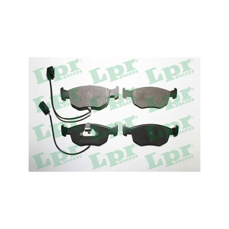 Jeu de 4 plaquettes de frein avant LPR 05P745