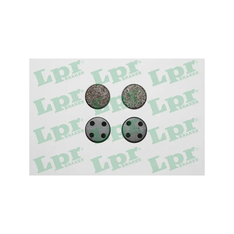 Jeu de 4 plaquettes de frein avant LPR 05P746