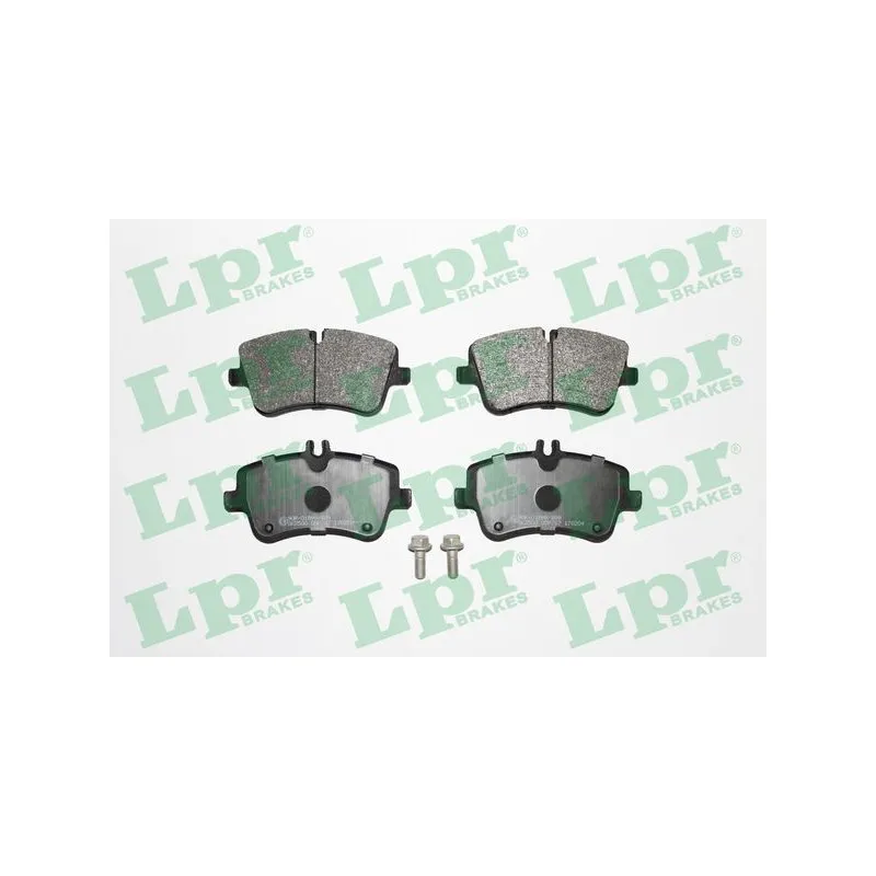 Jeu de 4 plaquettes de frein avant LPR 05P767