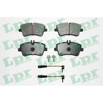 Jeu de 4 plaquettes de frein avant LPR 05P767A