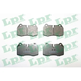 Jeu de 4 plaquettes de frein avant LPR 05P769