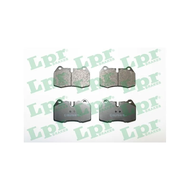 Jeu de 4 plaquettes de frein avant LPR 05P769