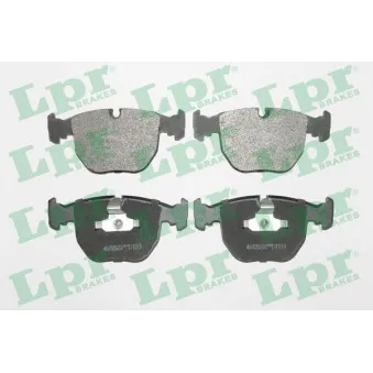 Jeu de 4 plaquettes de frein avant LPR 05P771