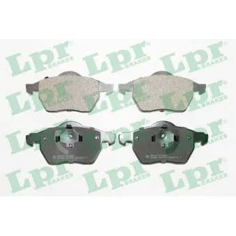 Jeu de 4 plaquettes de frein avant LPR 05P772