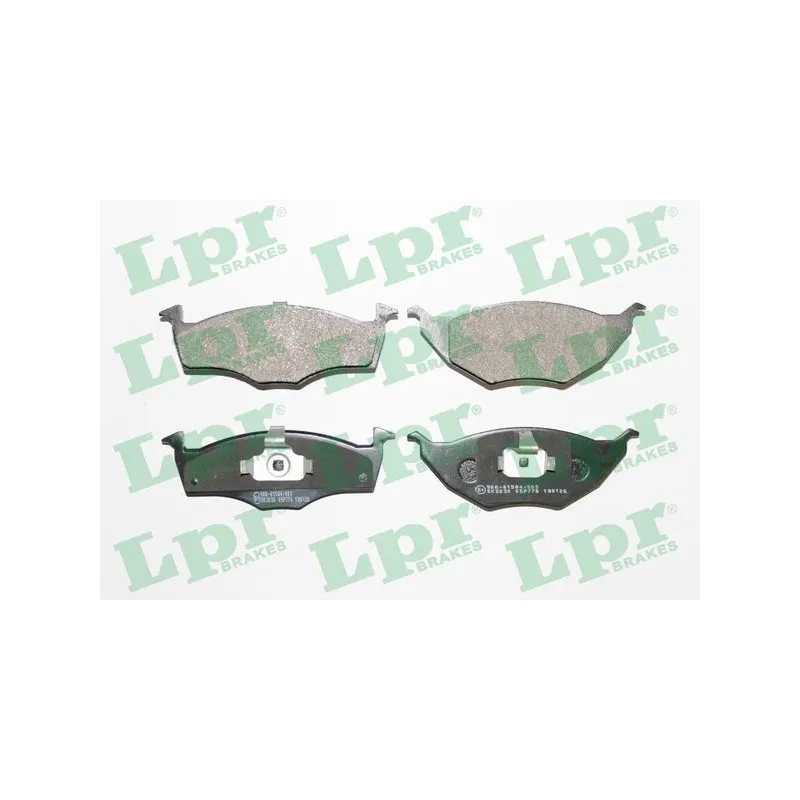 Jeu de 4 plaquettes de frein avant LPR 05P776