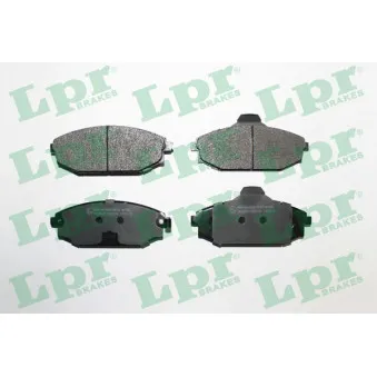 Jeu de 4 plaquettes de frein avant LPR 05P794