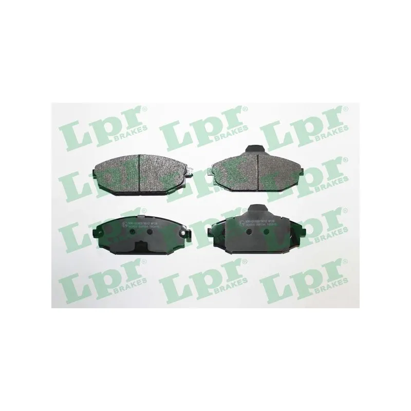 Jeu de 4 plaquettes de frein avant LPR 05P794