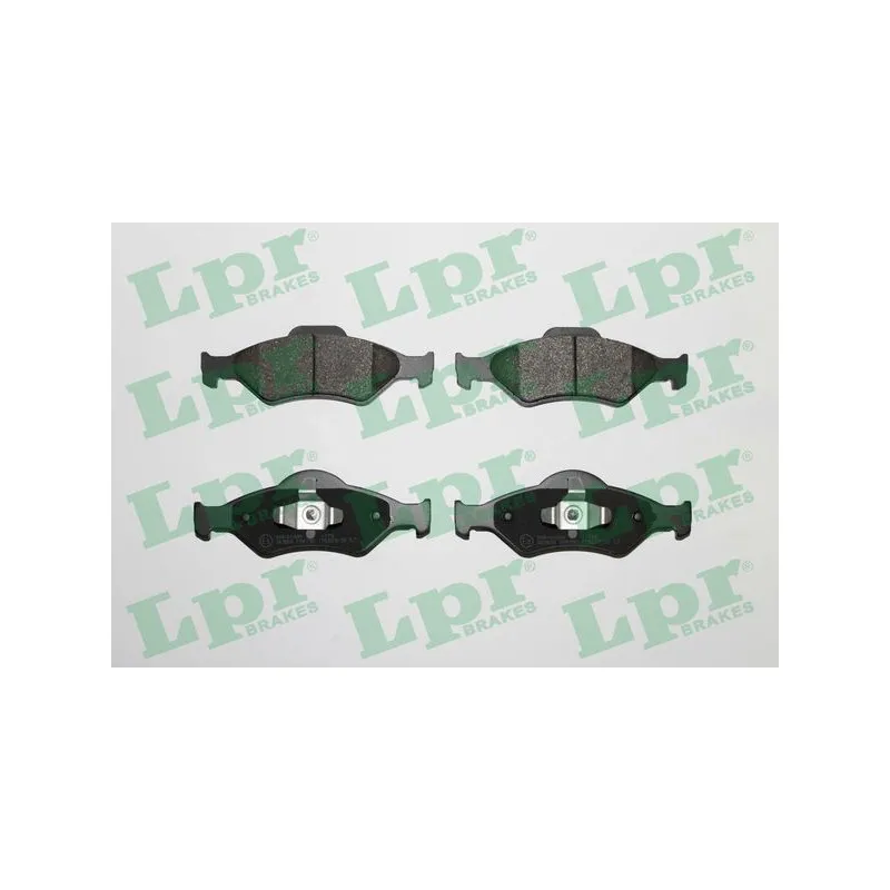 Jeu de 4 plaquettes de frein avant LPR 05P795