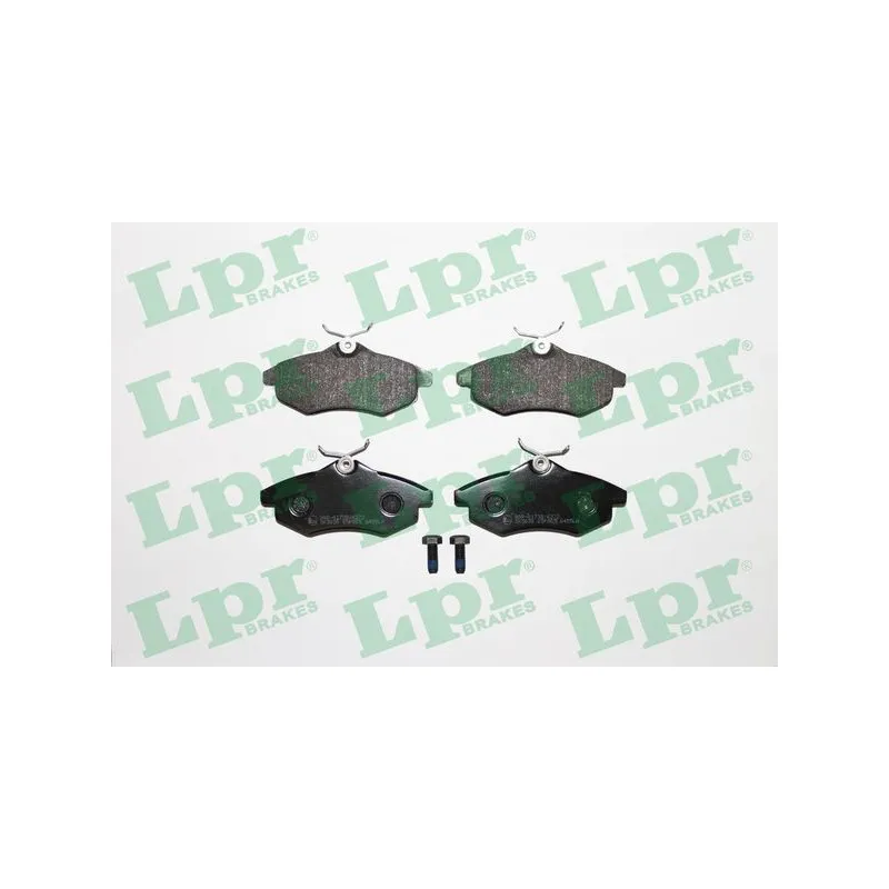 Jeu de 4 plaquettes de frein avant LPR 05P805