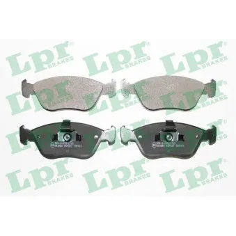 Jeu de 4 plaquettes de frein avant LPR 05P827