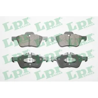 Jeu de 4 plaquettes de frein avant LPR 05P851